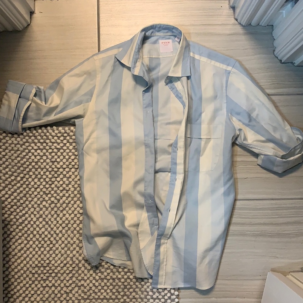 Pink Button Up shirt